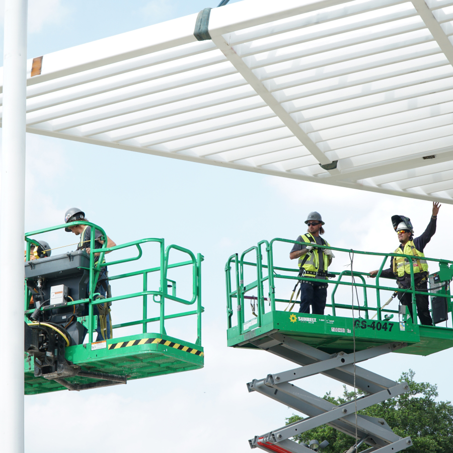 Renfrow+Co Pavilion Installation