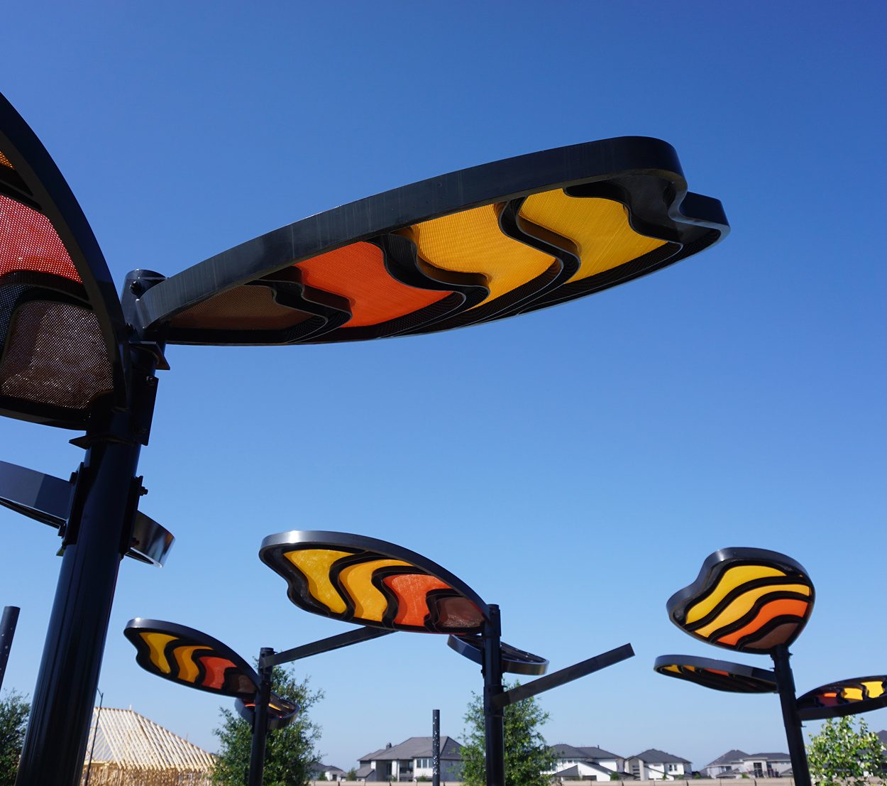 Renfrow+Co fabricated butterfly structures Renfrow+Co fabricated butterfly structures